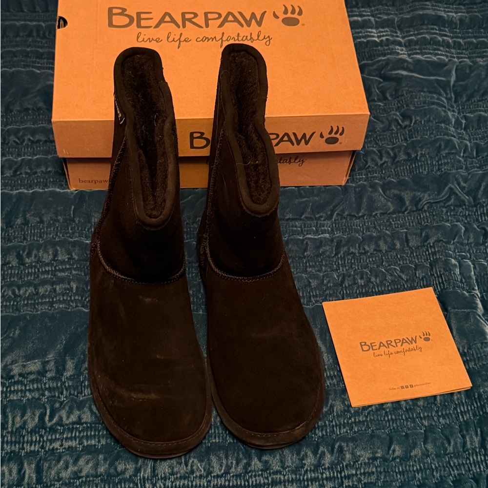 BearPaw Dark Suede Footwear